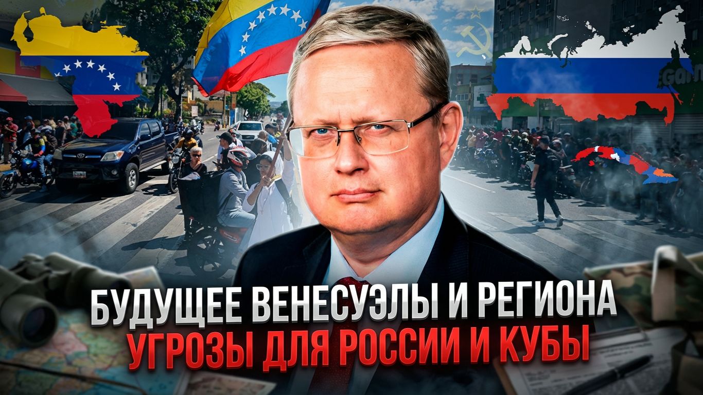 Михаил Делягин | Будущее Венесуэлы и региона. Угрозы для России и Кубы смотреть онлайн