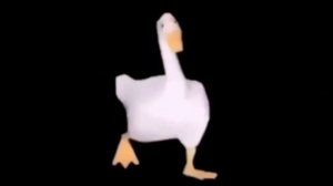 гусь танцует