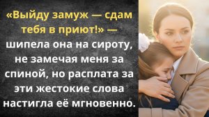 «Сдам в детдом!» — шипела невеста отца | Истории из жизни