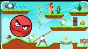 новый красный шар спасение мира красный шар  чёрных квадратов