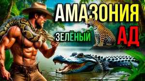 АМАЗОНИЯ -Путешествие В Зелёный Ад Реки Амазонка!
