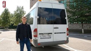 Микроавтобус Mercedes benz Sprinter Classic видеообзор