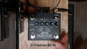 Joyo R-15 Preamp House стоковые пресеты