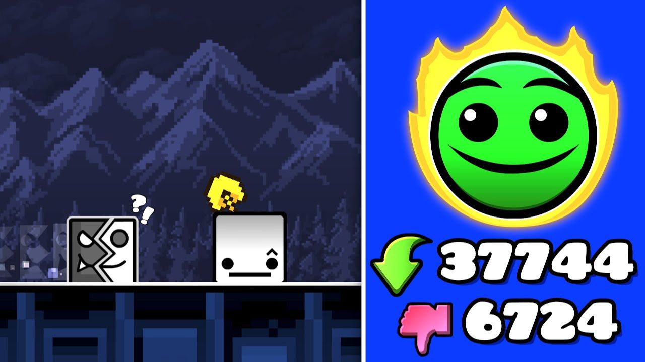 В эти ПЛАТФОРМЕРЫ НИКТО НЕ ИГРАЕТ в Geometry Dash смотреть онлайн