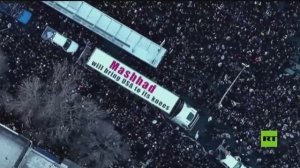 مسيرات مليونية دعما للثورة الإسلامية في إيران