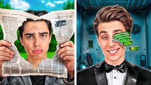 БОГАТЫЙ VS БЕДНЫЙ ШПИОН ! А4