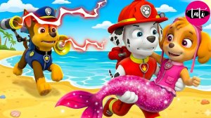 Щенячий патруль и Маршалл. Залипательное видео. Мультфильм для детей и малышей. Анимация 62