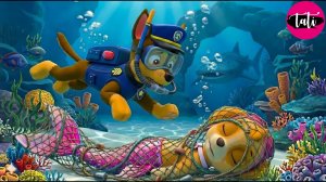 Щенячий патруль и Маршалл. Залипательное видео. Мультфильм для детей и малышей. Анимация 59