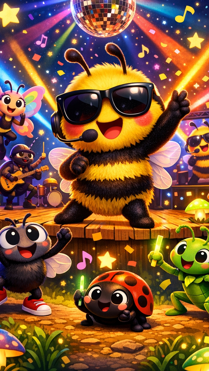 Насекомые танцуют #длядетей смотреть онлайн