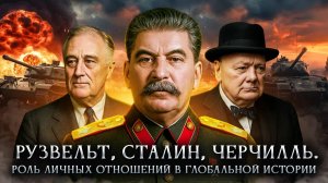 Роль личных отношений. Сталин, Черчилль, Рузвельт | Михаил Мягков