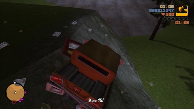 Grand Theft Auto 3 - Прохождение на 100%. Миссия по бездорожью 1 - "Пэтриот Ралли"