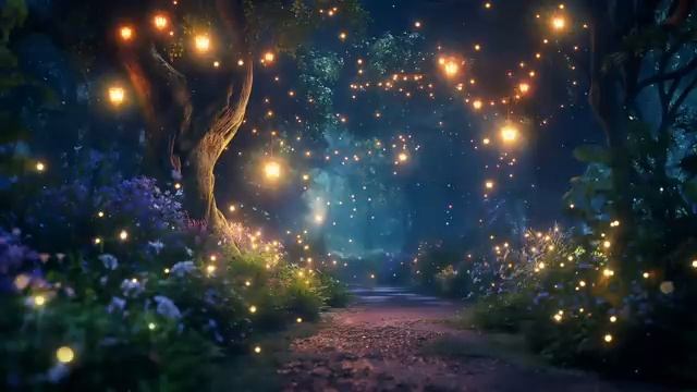 В СЕРДЦЕ ЭЛЬФИЙСКОГО ЛЕСА - Музыкальная атмосфера в стиле фэнтези смотреть онлайн