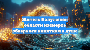 Получивший ожоги от кипятка мужчина погиб в Калужской области