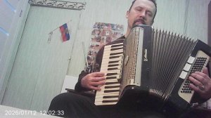 Аккордеон: "Маленькой ёлочке холодно зимой"