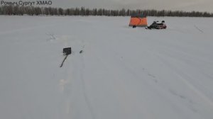 Проверка удочек. 37 день. Обурили.