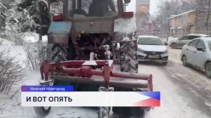 С улиц Нижнего Новгорода за 4 дня вывезли 142 тысячи кубометров снега