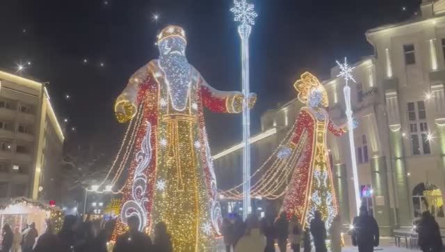 Орел. Площадь. Елка города смотреть онлайн