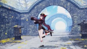 Luo Tianyi AI - Dai Dai Yi Dai Dai (呆呆一呆呆) (Hu Tao Dance) (Genshin Impact)