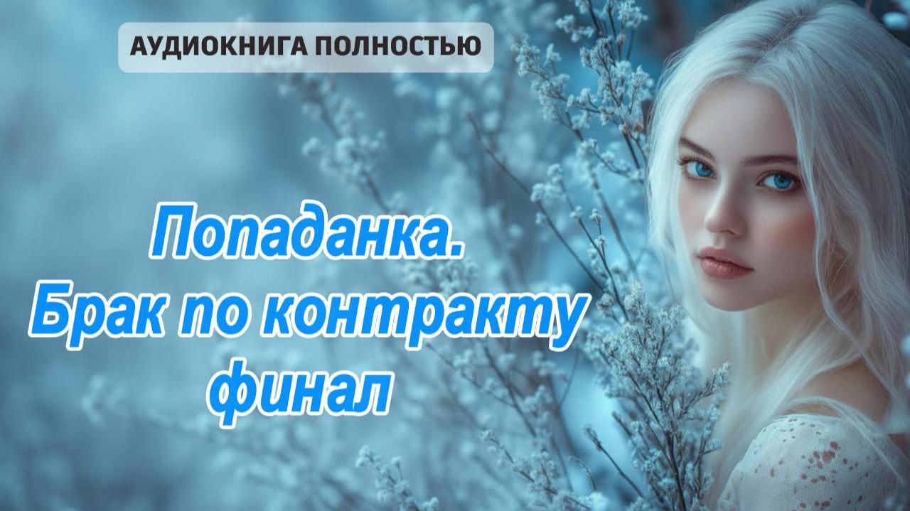 Попаданка. Брак по контракту | финал | ЛЮБОВНЫЙ РОМАН |ФЕНТЕЗИ АУДИОКНИГА ПОЛНОСТЬЮ смотреть онлайн