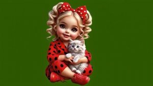 Девочка с котёнком_encoded