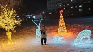 - 35 а мы гуляем Парк Горки Мороз VLOG