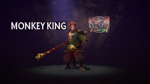 Dota 2 / МОНКЕУ КИНГ СБОКУ СПРАВА!