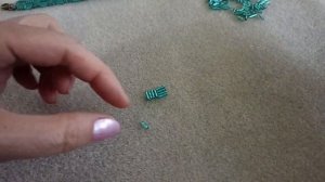 Браслет из стекляруса 🦚