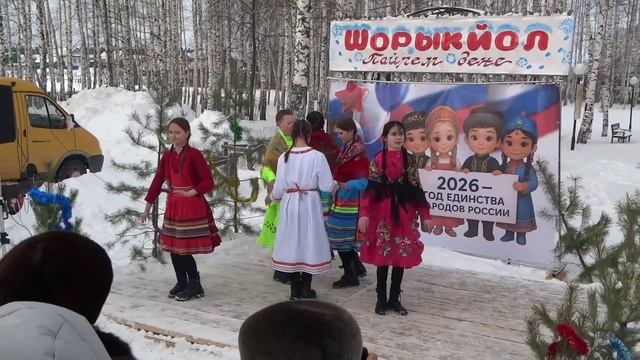 Марийский танец. Радуют Иванаевские красавицы. Видео Василия Хайбуллина смотреть онлайн