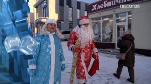 Представители совета ветеранов пожелали березовчанам счастья в новом году