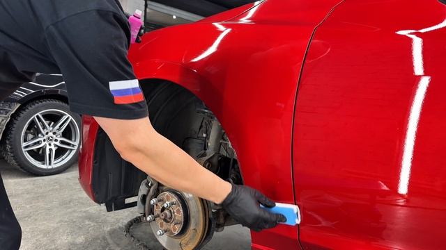 Полировка с нанесением керамики Mazda 6 смотреть онлайн