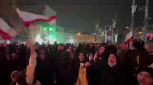 В Иране ночью начались митинги против беспорядков и в поддержку властей.