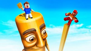 Я ПОСТРОИЛ ГИГАНТСКОГО ТУНГ ТУНГА! 😱 ROBLOX