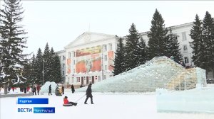 За 10 дней января в Курганской области выпала половина месячной нормы осадков