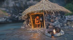 72 часа выживания на необитаемом острове с моей собакой – только один нож 🗡️🔥🏕️