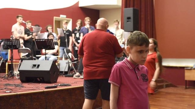 Белый пароход - "Дети и война". Репетиция перед концертом смотреть онлайн