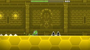 Мой первый уровень в Geometry dash