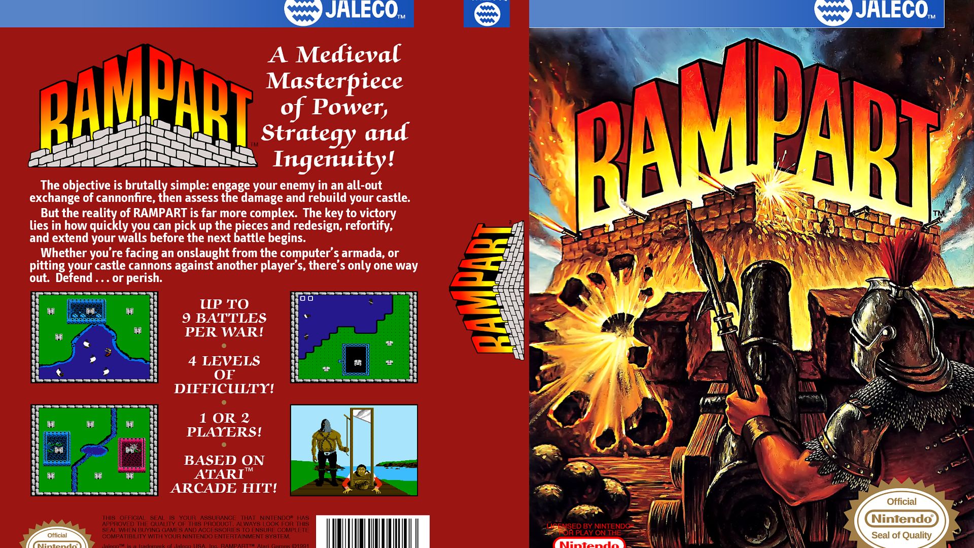 Rampart (NES) смотреть онлайн