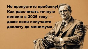 Пенсия в 2026 году индексация неработающим пенсионерам