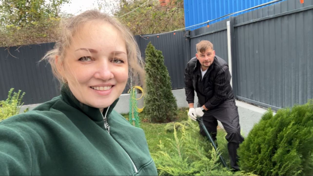 Осенняя уборка и пересадка цветов в саду! смотреть онлайн