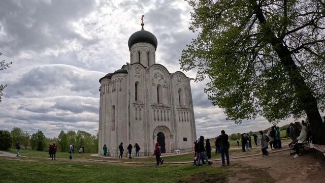 Шедевры русской архитектуры: Церковь Покрова на Нерли! смотреть онлайн