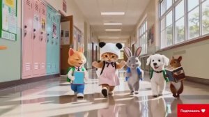 Котики детям - Рыжее семейство #2 (FHD)