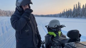 Отзыв о первом выезде на снегоходе SHARMAX ACE 1000