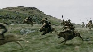 Властелин колец - Две крепости.Нападение волчьих всадников.