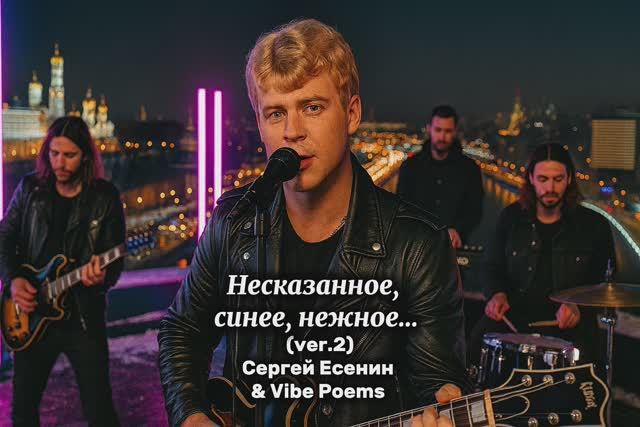 Несказанное, синее, нежное… (ver.2) Сергей Есенин & Vibe Poems смотреть онлайн