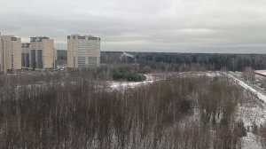 Вид с 14 этажа.