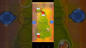 Геймплей Игра: Cut The Rope Holiday Gift, ( Без Звука К Сожалению).