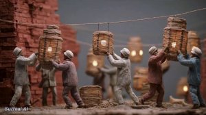 Очень странный AI-город...