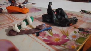 Чернобыль из пластилина