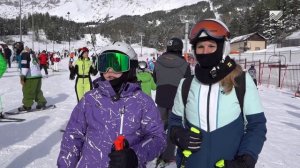 Зимний сезон на курорте Архыз собрал тысячи туристов со всей России