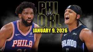 10.01.2026 | ОБЗОР МАТЧА | Орландо Мэджик - Филадельфия Сиксерс | Highlights